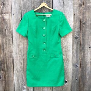 Retro 60s Style Kasper A.S.L. Secretary Dress 6P